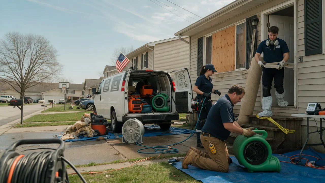 Water Damage Restoration in Helper, UT near me